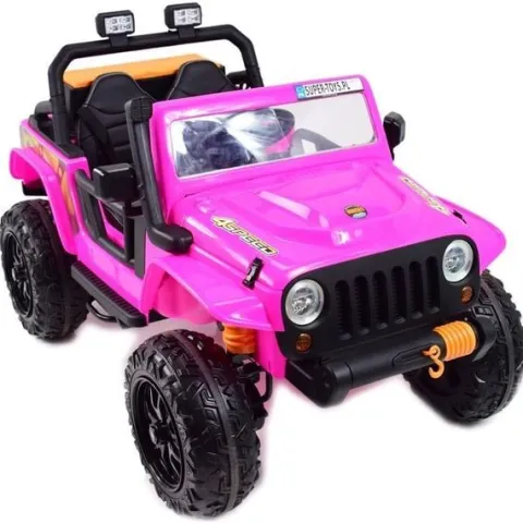 MEGA JEEP 4 SPEED DLA DZIECKA I DLA RODZICA 4x4, DO 100 kg - STEROWANIE TELEFONEM, WALIZKA - HIT/XB1118