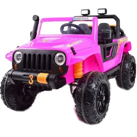 MEGA JEEP 4 SPEED DLA DZIECKA I DLA RODZICA 4x4, DO 100 kg - STEROWANIE TELEFONEM, WALIZKA - HIT/XB1118