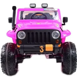 MEGA JEEP 4 SPEED DLA DZIECKA I DLA RODZICA 4x4, DO 100 kg - STEROWANIE TELEFONEM, WALIZKA - HIT/XB1118