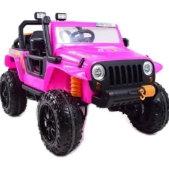 MEGA JEEP 4 SPEED DLA DZIECKA I DLA RODZICA 4x4, DO 100 kg - STEROWANIE TELEFONEM, WALIZKA - HIT/XB1118