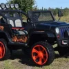 MEGA JEEP SUNSHINE, NAPĘD 4X4, 2X12V, WOLNY START/ MIĘKKIE KOŁA, BLUETOOTH, RADIO EXCLUSIVE/2388