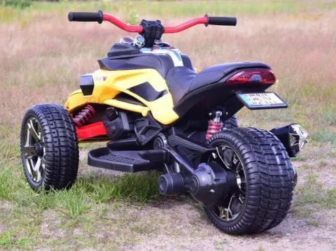 MEGA MOCNY MOTOR 3 KOŁOWY LAND 55, AMORTYZATORY, MIĘKKIE KOŁA/XB3118