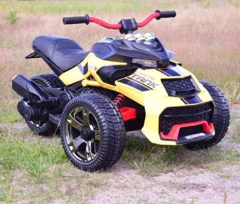 MEGA MOCNY MOTOR 3 KOŁOWY LAND 55, AMORTYZATORY, MIĘKKIE KOŁA/XB3118