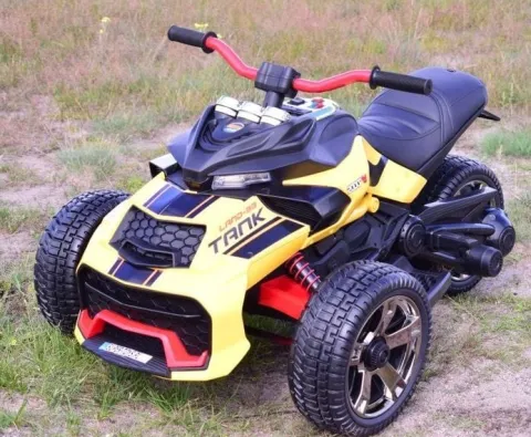 MEGA MOCNY MOTOR 3 KOŁOWY LAND 55, AMORTYZATORY, MIĘKKIE KOŁA/XB3118