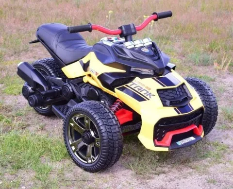 MEGA MOCNY MOTOR 3 KOŁOWY LAND 55, AMORTYZATORY, MIĘKKIE KOŁA/XB3118