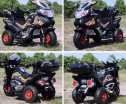 MEGA MOTOR 4 BIEGI,2 SILNIKI STRONG 2,OPARCIE, POMPOWANE KOŁA/ PB-378