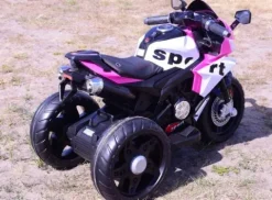 MEGA MOTOR 3 KOŁOWY SPORT, DWA SILNIKI , MIĘKKIE KOŁA, MIĘKKIE SIEDZENIE, GAZ W MANETCE/FB6886