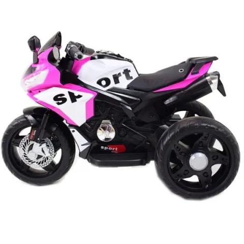 MEGA MOTOR 3 KOŁOWY SPORT, DWA SILNIKI , MIĘKKIE KOŁA, MIĘKKIE SIEDZENIE, GAZ W MANETCE/FB6886