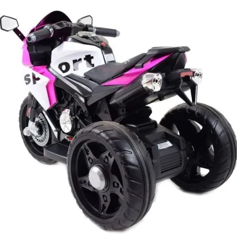 MEGA MOTOR 3 KOŁOWY SPORT, DWA SILNIKI , MIĘKKIE KOŁA, MIĘKKIE SIEDZENIE, GAZ W MANETCE/FB6886