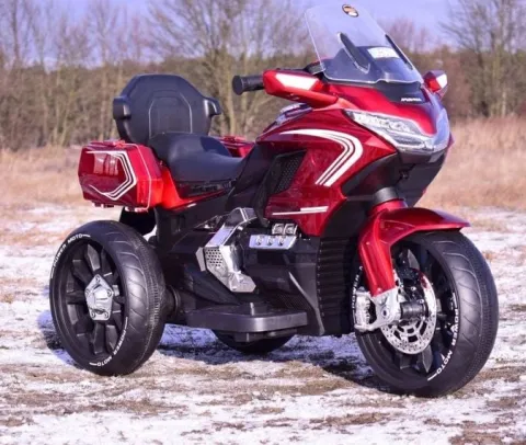 MEGA MOTOR TURYSTYCZNY NA AKUMULATOR LAKIER, ŚWIATŁA/ HLW1688