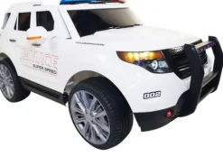 MEGA POLICJA Z MEGAFONEM I RADIEM, MIĘKKIE KOŁA/9935