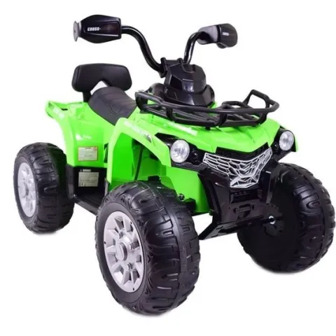 MEGA QUAD NA AKUMULATOR, MIĘKKIE KOŁA, MIĘKKIE SIEDZENIE, AMORTYZATORY/JS009