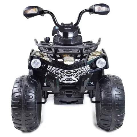 MEGA QUAD NA AKUMULATOR, MIĘKKIE KOŁA, MIĘKKIE SIEDZENIE, AMORTYZATORY/JS009