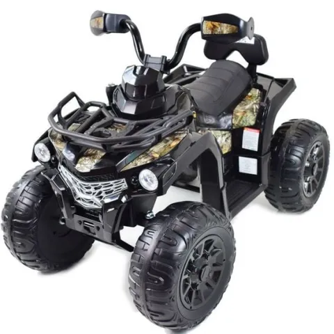 MEGA QUAD NA AKUMULATOR, MIĘKKIE KOŁA, MIĘKKIE SIEDZENIE, AMORTYZATORY/JS009