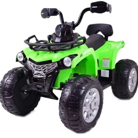 MEGA QUAD NA AKUMULATOR, MIĘKKIE KOŁA, MIĘKKIE SIEDZENIE, AMORTYZATORY/JS009