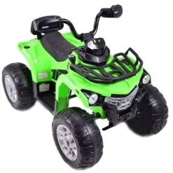 MEGA QUAD NA AKUMULATOR, MIĘKKIE KOŁA, MIĘKKIE SIEDZENIE, AMORTYZATORY/JS009