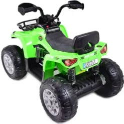 MEGA QUAD NA AKUMULATOR, MIĘKKIE KOŁA, MIĘKKIE SIEDZENIE, AMORTYZATORY/JS009