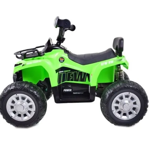 MEGA QUAD NA AKUMULATOR, MIĘKKIE KOŁA, MIĘKKIE SIEDZENIE, AMORTYZATORY/JS009