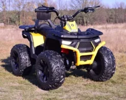 MEGA QUAD TOP SPEED 4X45W, SUPER MOC, GAZ W MANETCE, HAMULCE, PILOT/JC-333