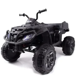 MEGA WIELKI QUAD, AMORTYZATORY, MIĘKKIE KOŁA, PILOT, WOLNY START, RADIO/0909