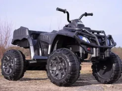 MEGA WIELKI QUAD, AMORTYZATORY, MIĘKKIE KOŁA, PILOT, WOLNY START, RADIO/0909