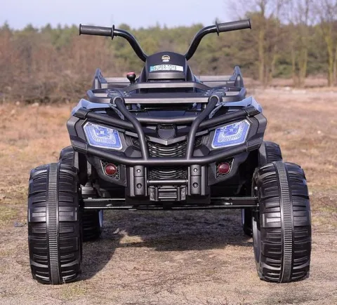 MEGA WIELKI QUAD, AMORTYZATORY, MIĘKKIE KOŁA, PILOT, WOLNY START, RADIO/0909