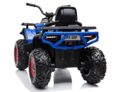 MEGA WIELKI QUAD, AMORTYZATORY, MIĘKKIE KOŁA, PILOT, WOLNY START, /XMX607