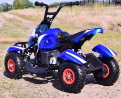 MEGA WIELKI QUAD, METALOWA KONSTRUKCJA, AMORTYZATORY, POMPOWANE KOŁA, LAKIER,GAZ W MANETCE, MIĘKKIE SIEDZENIE/6688
