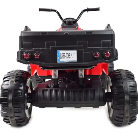 MEGA WIELKI QUAD 24 V, 2X100W, AMORTYZATORY, MIĘKKIE KOŁA, RADIO/0909-24V
