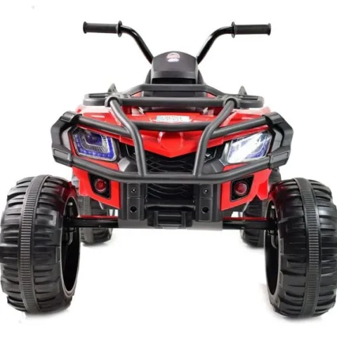 MEGA WIELKI QUAD 24 V, 2X100W, AMORTYZATORY, MIĘKKIE KOŁA, RADIO/0909-24V