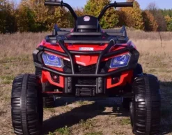 MEGA WIELKI QUAD 24 V, 2X100W, AMORTYZATORY, MIĘKKIE KOŁA, RADIO/0909-24V