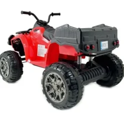 MEGA WIELKI QUAD 24 V, 2X100W, AMORTYZATORY, MIĘKKIE KOŁA, RADIO/0909-24V