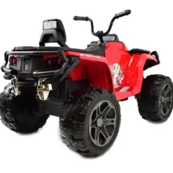 MEGA WIELKI QUAD 4X4, AMORTYZATORY, MIĘKKIE KOŁA, PILOT, WOLNY START,/LB8868