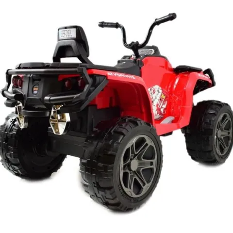MEGA WIELKI QUAD 4X4, AMORTYZATORY, MIĘKKIE KOŁA, PILOT, WOLNY START,/LB8868