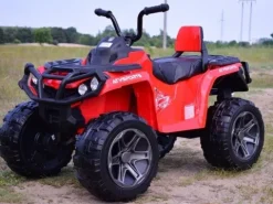 MEGA WIELKI QUAD 4X4, AMORTYZATORY, MIĘKKIE KOŁA, PILOT, WOLNY START,/LB8868