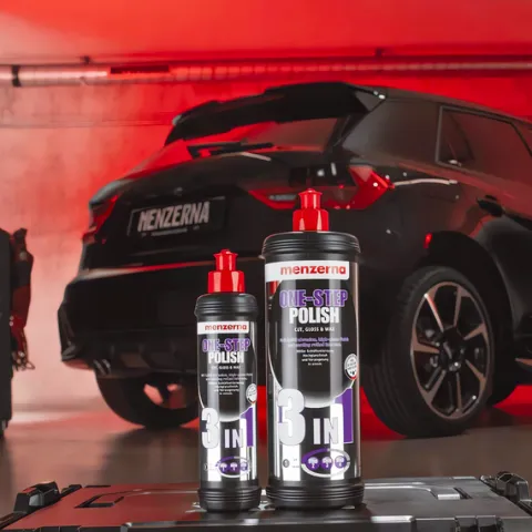 Menzerna 3W1 1000ML One Step Gąbki Polerskie Zestaw Do Polerowania Lakieru