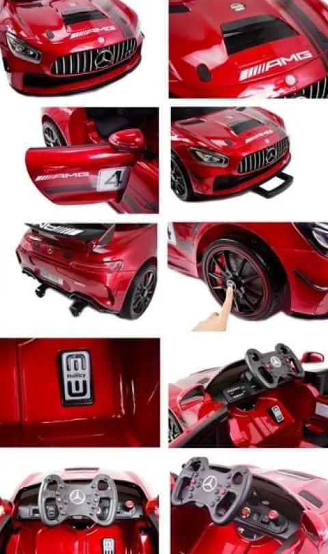 MERCEDES AMG GT 4 SPORT EDITION Z AMORTYZATORAMI PILOT, PAKIET NIGHT, WSPOMAGANIE, MIĘKKIE KOŁA /SX-1918