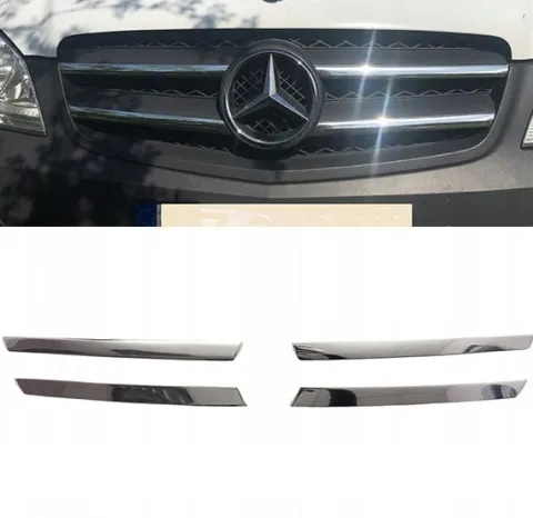 Mercedes Benz SPRINTER W906 - Listwy CHROM GRILL