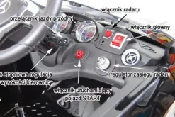 MERCEDES CLA 45 AMG Z AMORTYZATORAMI, MIĘKKIE KOŁA, SIEDZENIE, HAMULEC, REGULACJA KIEROWNICY, WSPOMAGANIE, LAKIER/1538