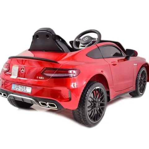 MERCEDES C 63 S COUPE, MIĘKKIE SIEDZENIE , MIEKKIE KOŁA, SYSTEM ESW, 5 PUNKTOWE PASY /QY-1588