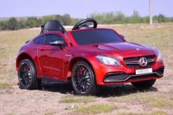 MERCEDES C 63 S COUPE, MIĘKKIE SIEDZENIE , MIEKKIE KOŁA, SYSTEM ESW, 5 PUNKTOWE PASY /QY-1588