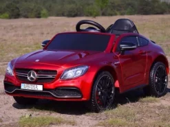 MERCEDES C 63 S COUPE, MIĘKKIE SIEDZENIE , MIEKKIE KOŁA, SYSTEM ESW, 5 PUNKTOWE PASY /QY-1588
