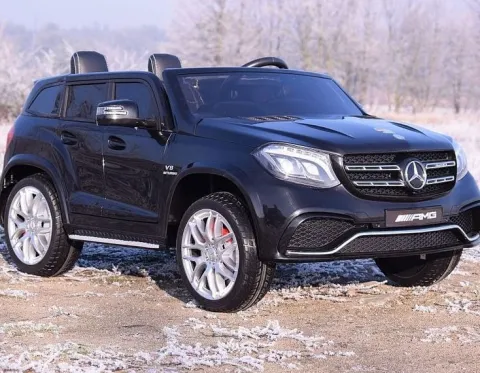 MERCEDES GLS 63, 4 SILNIKI, 2X12 V, MIĘKKIE KOŁA, MIĘKKIE SIEDZENIE DLA 2 DZIECI, LAKIER, KLIMATYZACJA/HL228