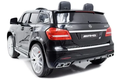 MERCEDES GLS 63, 4 SILNIKI, 2X12 V, MIĘKKIE KOŁA, MIĘKKIE SIEDZENIE DLA 2 DZIECI, LAKIER, KLIMATYZACJA/HL228