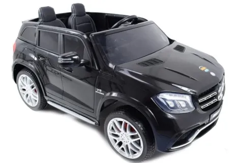 MERCEDES GLS 63, 4 SILNIKI, 2X12 V, MIĘKKIE KOŁA, MIĘKKIE SIEDZENIE DLA 2 DZIECI, LAKIER, KLIMATYZACJA/HL228