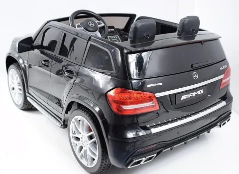 MERCEDES GLS 63, 4 SILNIKI, 2X12 V, MIĘKKIE KOŁA, MIĘKKIE SIEDZENIE DLA 2 DZIECI, LAKIER, KLIMATYZACJA/HL228