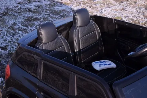 MERCEDES GLS 63, 4 SILNIKI, 2X12 V, MIĘKKIE KOŁA, MIĘKKIE SIEDZENIE DLA 2 DZIECI, LAKIER, KLIMATYZACJA/HL228