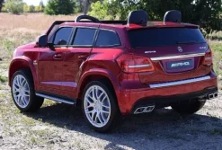 MERCEDES GLS 63, 4 SILNIKI, 2X12 V, MIĘKKIE KOŁA, MIĘKKIE SIEDZENIE DLA 2 DZIECI/HL228
