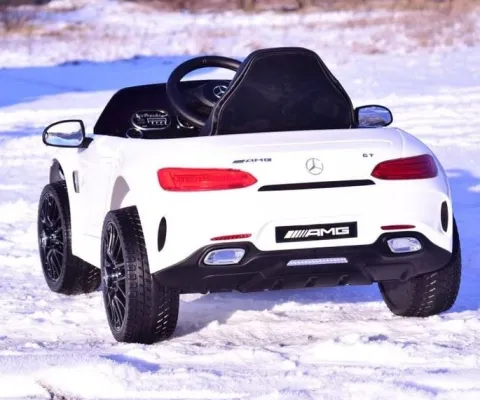MERCEDES NA AKUMULATOR AMG GT, MIĘKKIE KOŁA EVA, MIĘKKIE SIEDZENIE/HL2588