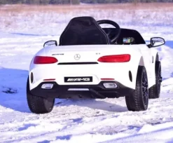 MERCEDES NA AKUMULATOR AMG GT, MIĘKKIE KOŁA EVA, MIĘKKIE SIEDZENIE/HL2588